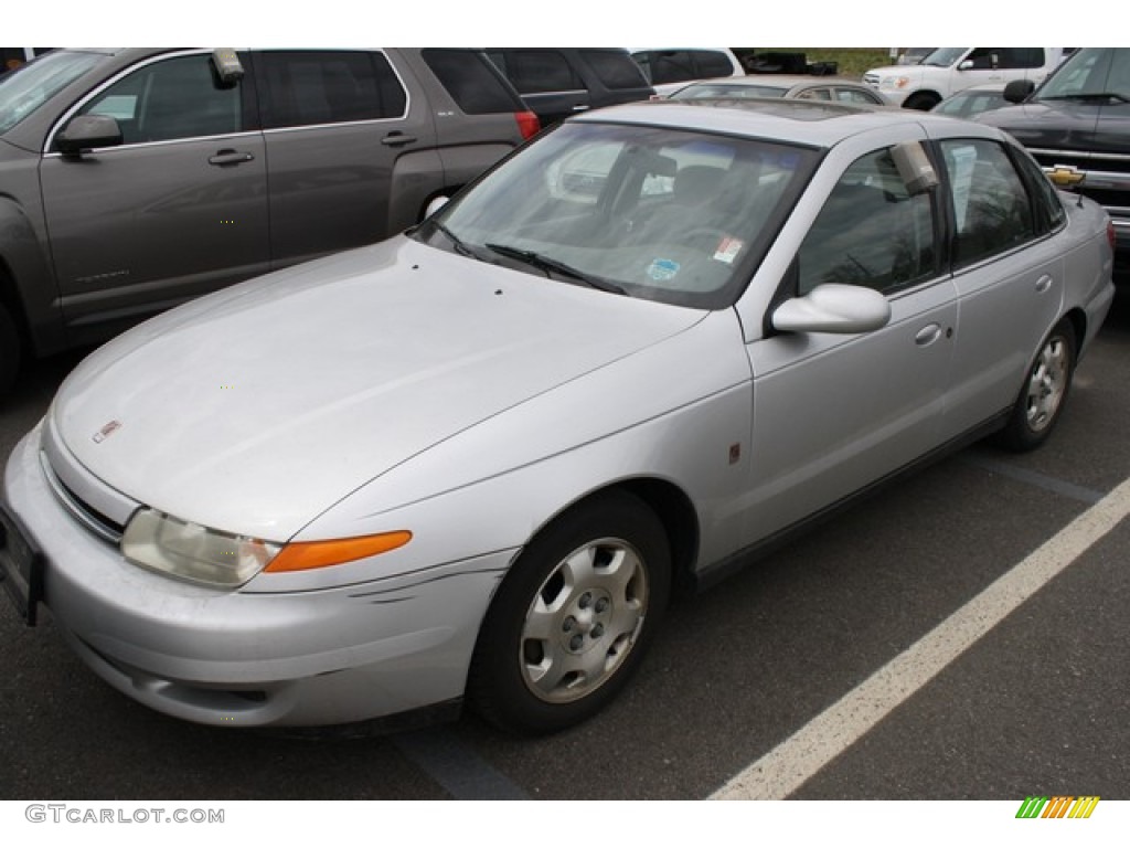 2002 L Series L200 Sedan - Bright Silver / Gray photo #4