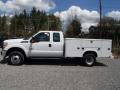 Oxford White - F350 Super Duty XL SuperCab 4x4 Utility Truck Photo No. 5