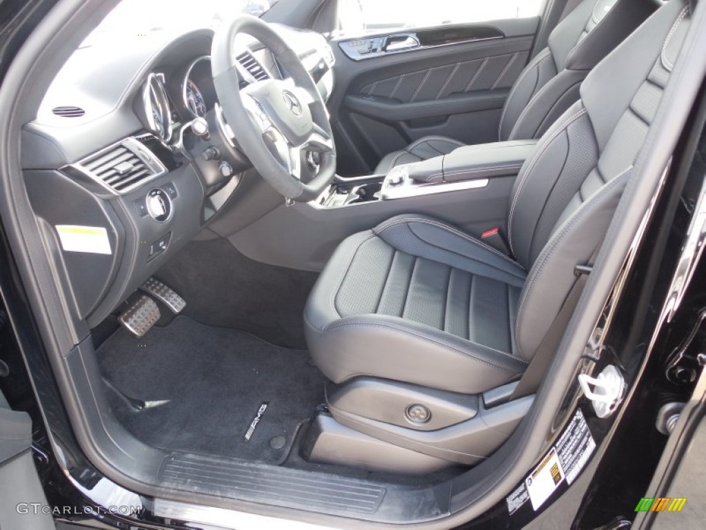 Black Interior 2013 Mercedes-Benz ML 63 AMG 4Matic Photo #80504574