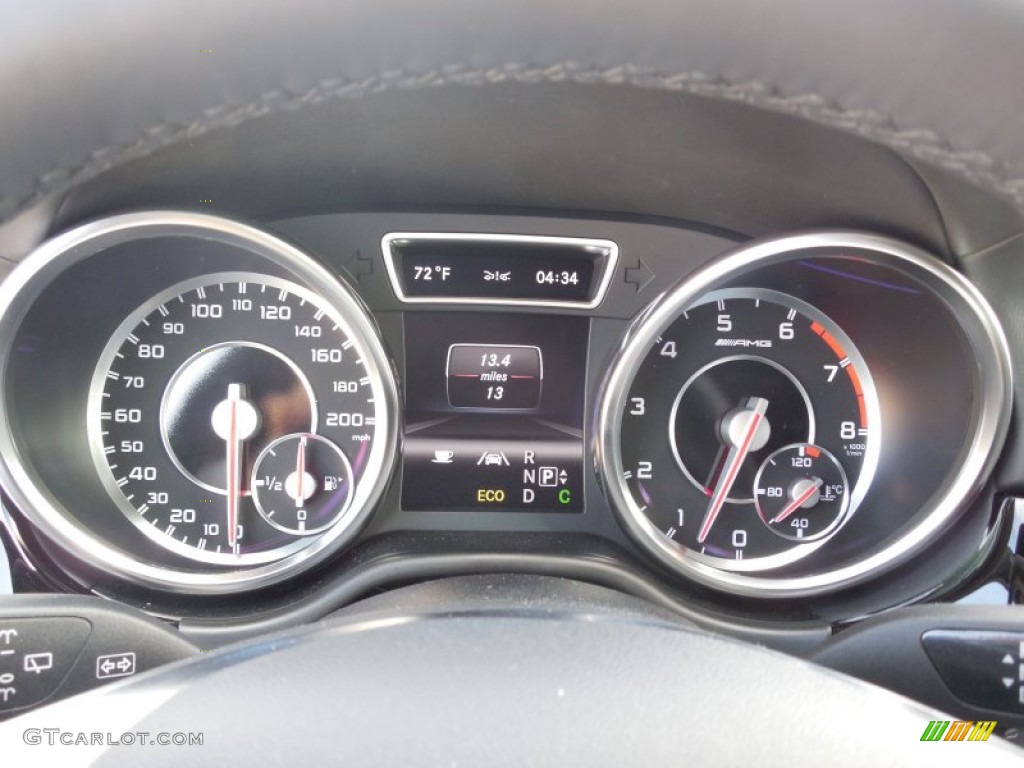 2013 Mercedes-Benz ML 63 AMG 4Matic Gauges Photo #80504674