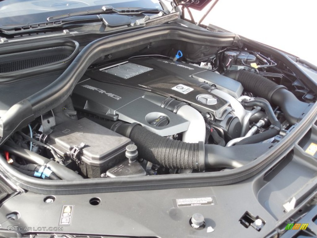 2013 Mercedes-Benz ML 63 AMG 4Matic 5.5 Liter AMG DI biturbo DOHC 32-Valve VVT V8 Engine Photo #80504801