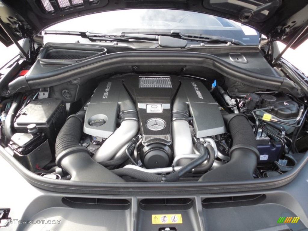 2013 Mercedes-Benz ML 63 AMG 4Matic 5.5 Liter AMG DI biturbo DOHC 32-Valve VVT V8 Engine Photo #80504822