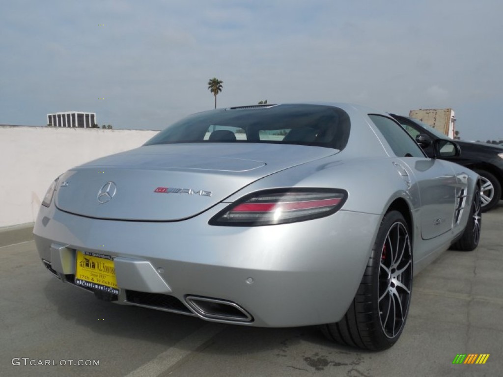 2013 SLS AMG GT Coupe - Iridium Silver Metallic / Black designo photo #4