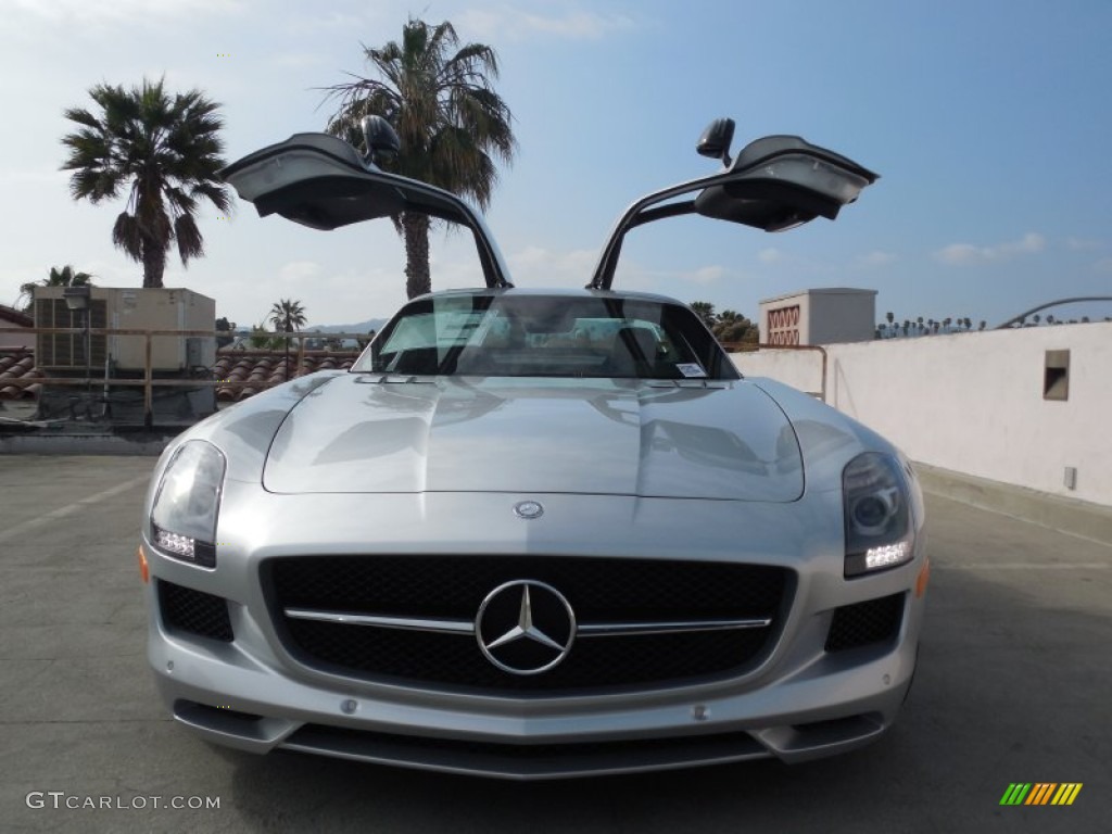 Iridium Silver Metallic 2013 Mercedes-Benz SLS AMG GT Coupe Exterior Photo #80505586