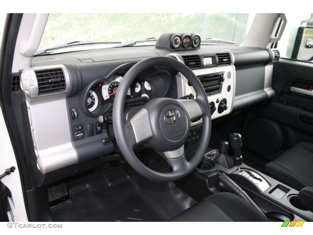 Dark Charcoal Interior 2010 Toyota FJ Cruiser 4WD Photo #80505597