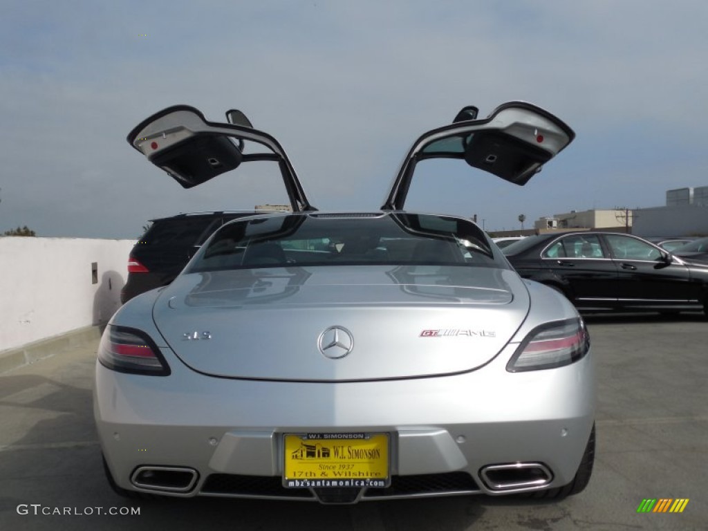 2013 SLS AMG GT Coupe - Iridium Silver Metallic / Black designo photo #9