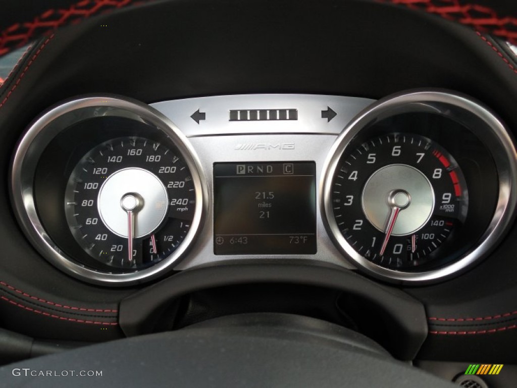 2013 Mercedes-Benz SLS AMG GT Coupe Gauges Photo #80505727
