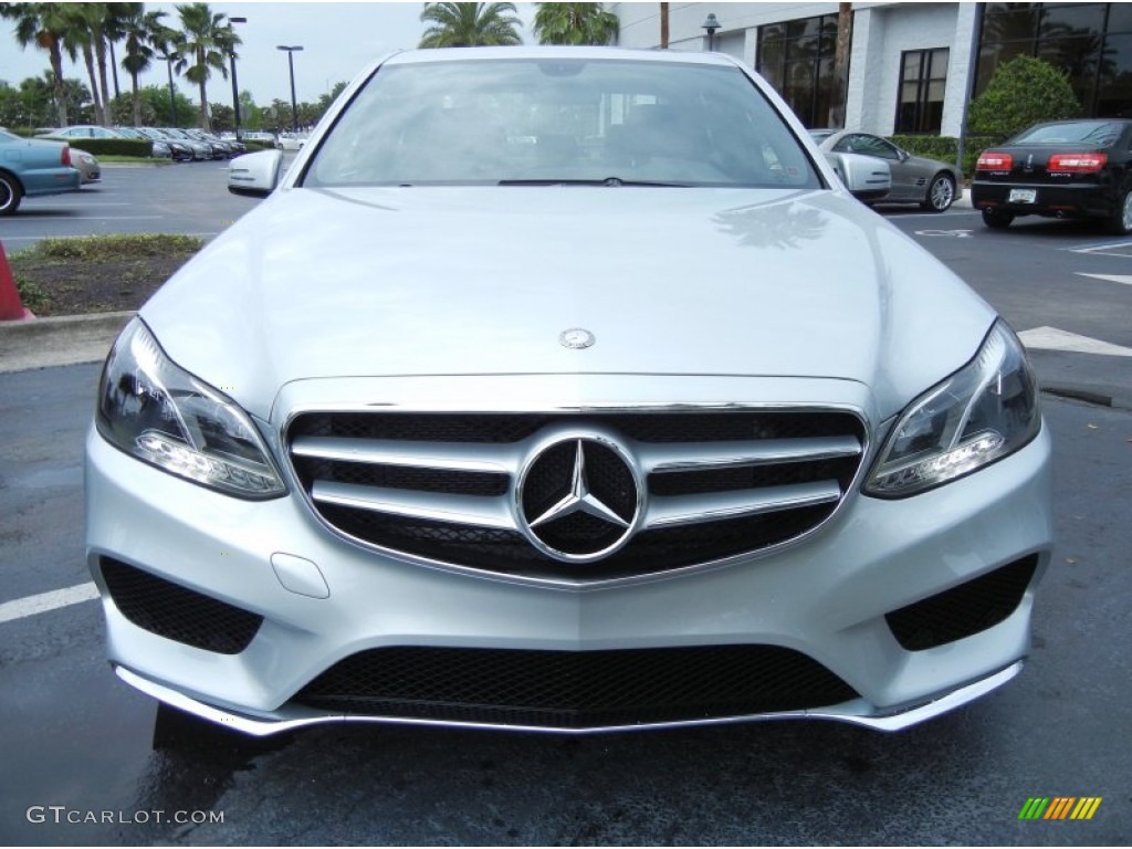 Iridium Silver Metallic 2014 Mercedes-Benz E 350 Sport Sedan Exterior Photo #80506265