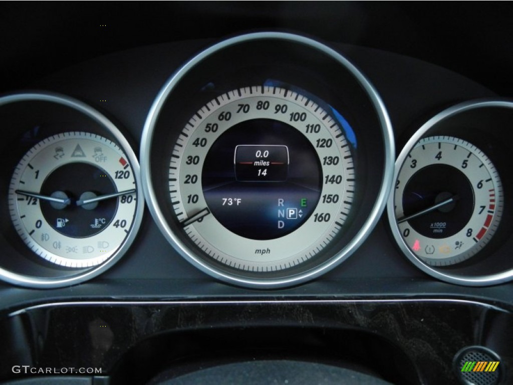 2014 Mercedes-Benz E 350 Sport Sedan Gauges Photo #80506466
