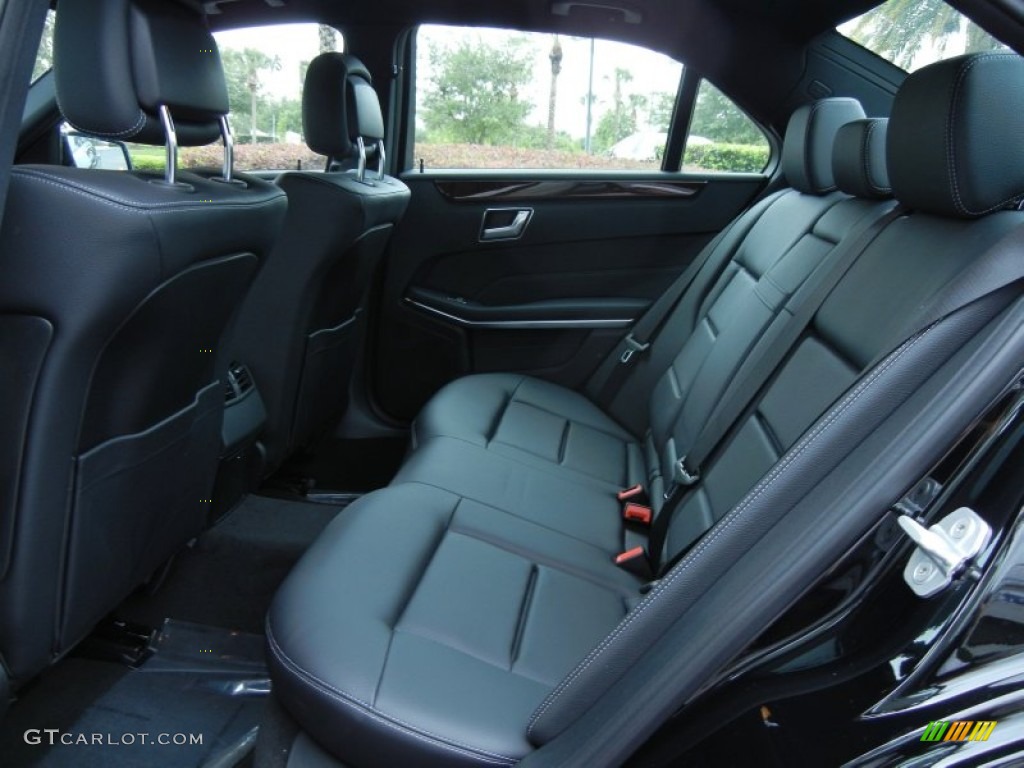 2014 E 350 Sedan - Black / Black photo #7