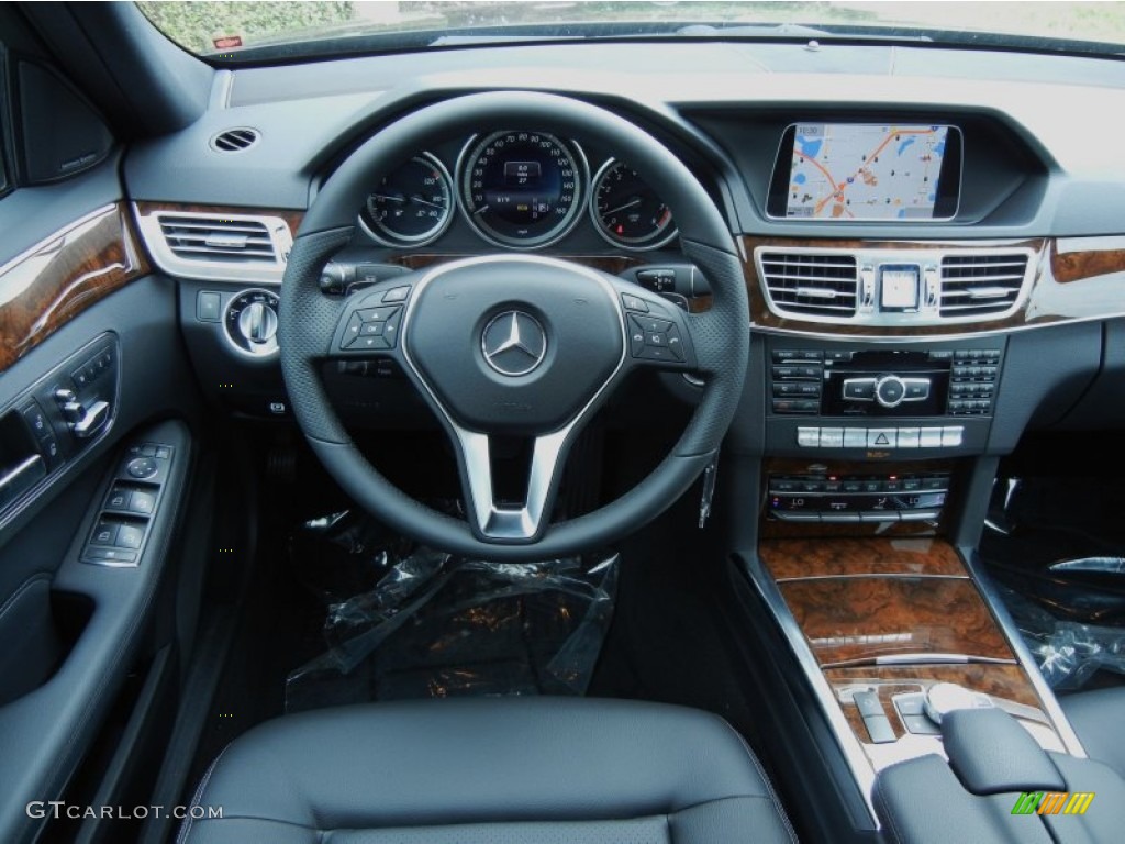 2014 E 350 Sedan - Black / Black photo #9