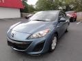 2011 Gunmetal Blue Mica Mazda MAZDA3 i Touring 4 Door  photo #1