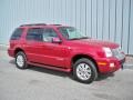 2007 Vivid Red Mercury Mountaineer AWD  photo #1