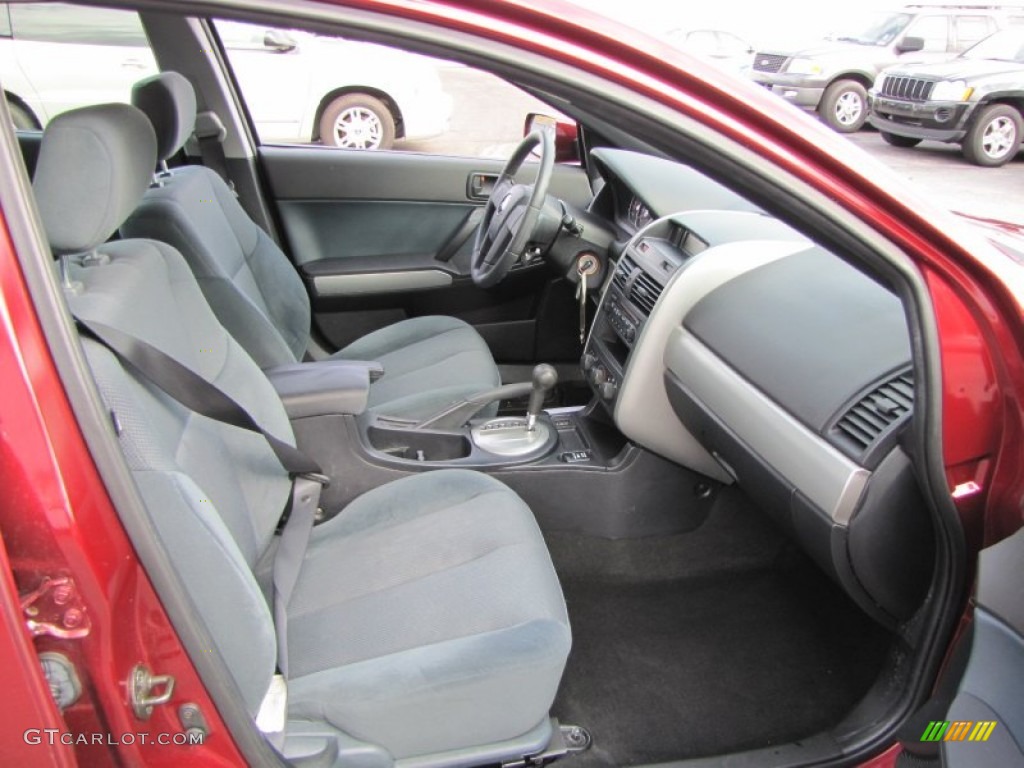 2004 Galant ES - Ultra Red Pearl / Petrol Gray photo #10