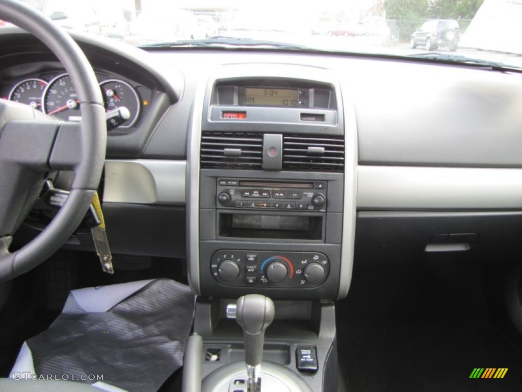 2004 Galant ES - Ultra Red Pearl / Petrol Gray photo #11