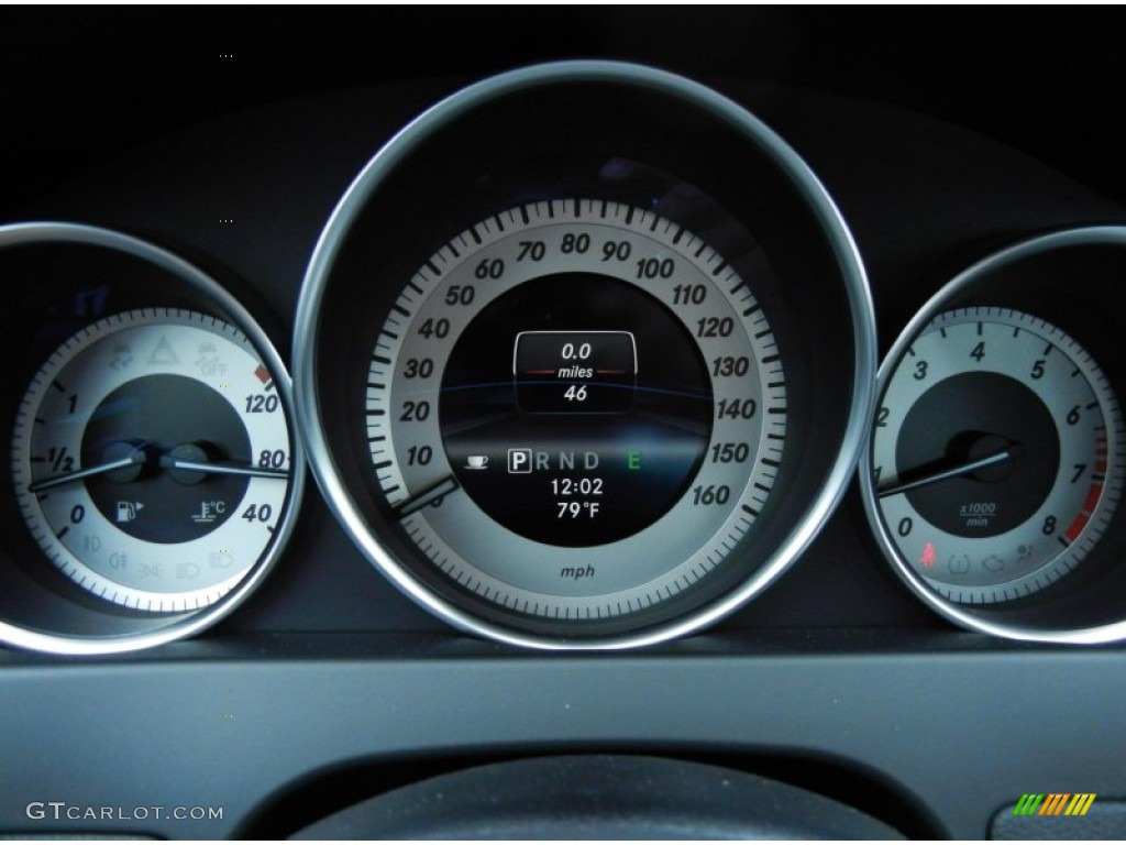 2013 Mercedes-Benz C 250 Sport Gauges Photo #80508176