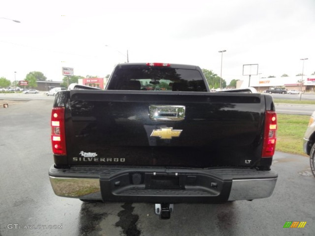 2009 Silverado 1500 LT Crew Cab - Black / Light Cashmere photo #3