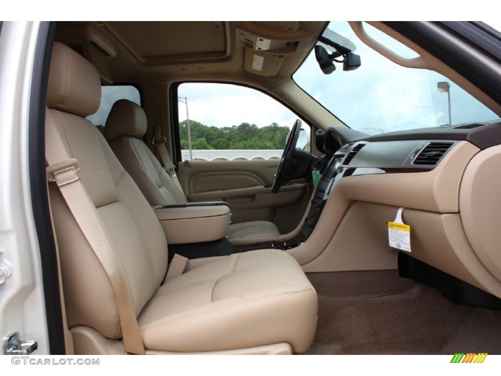 2013 Escalade ESV Luxury - White Diamond Tricoat / Cashmere/Cocoa photo #18