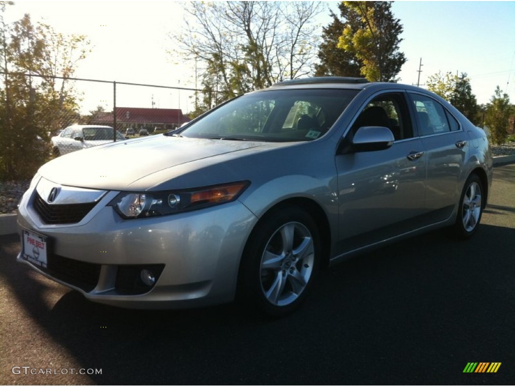 2010 TSX Sedan - Palladium Metallic / Ebony photo #1