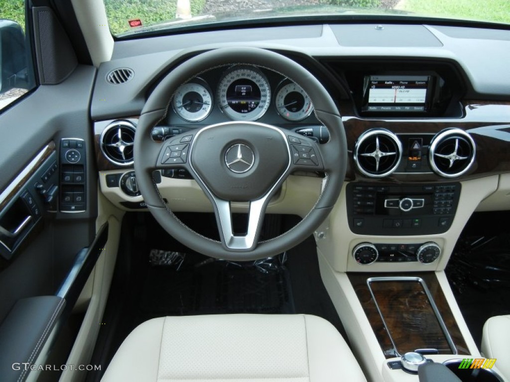 2013 Mercedes-Benz GLK 350 Almond/Mocha Dashboard Photo #80508823