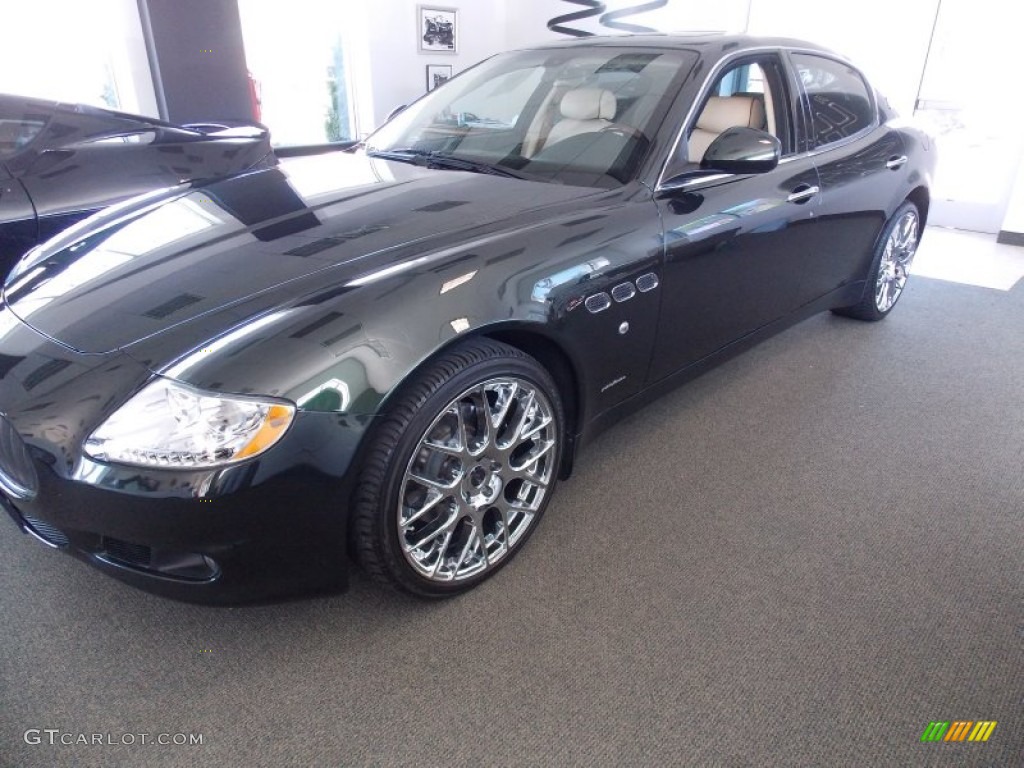 2009 Quattroporte  - Verde Deep Emerald (Green) / Sabbia photo #1
