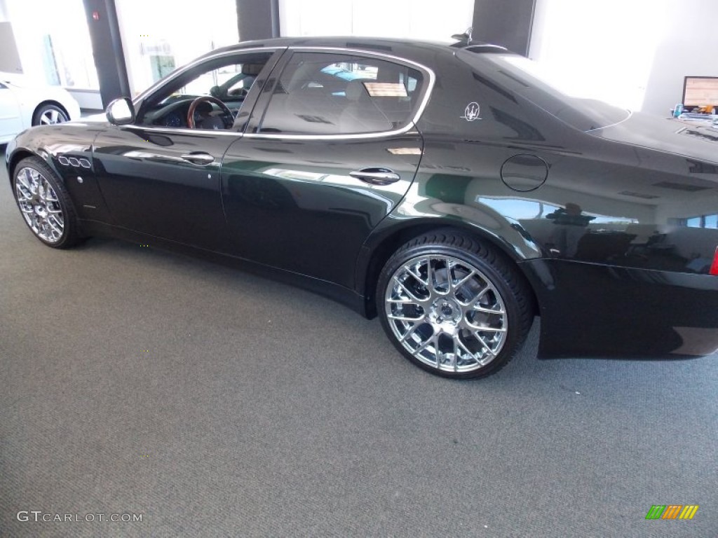 2009 Quattroporte  - Verde Deep Emerald (Green) / Sabbia photo #2