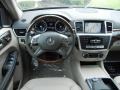 2013 Mercedes-Benz ML Almond Beige Interior Dashboard Photo
