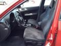 Carbon Black/Graphite Gray Alcantara Front Seat Photo for 2008 Subaru Impreza #80510578