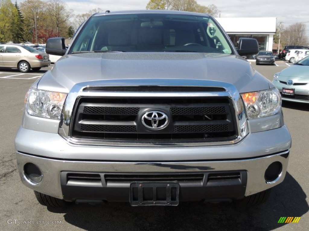 2010 Tundra CrewMax 4x4 - Slate Gray Metallic / Graphite Gray photo #2