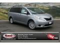 2013 Silver Sky Metallic Toyota Sienna LE AWD  photo #1