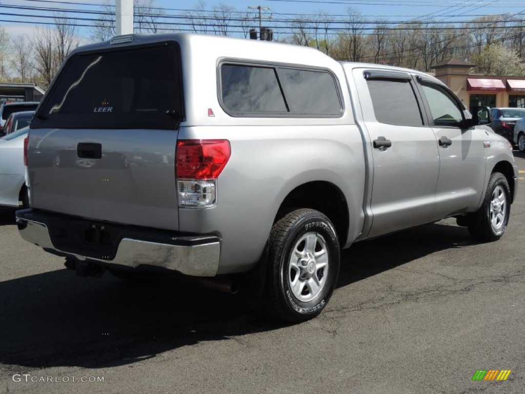 2010 Tundra CrewMax 4x4 - Slate Gray Metallic / Graphite Gray photo #4