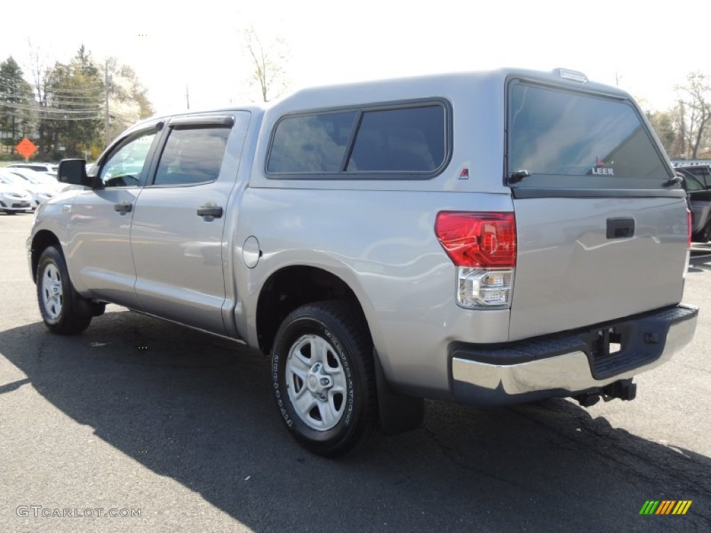 2010 Tundra CrewMax 4x4 - Slate Gray Metallic / Graphite Gray photo #6