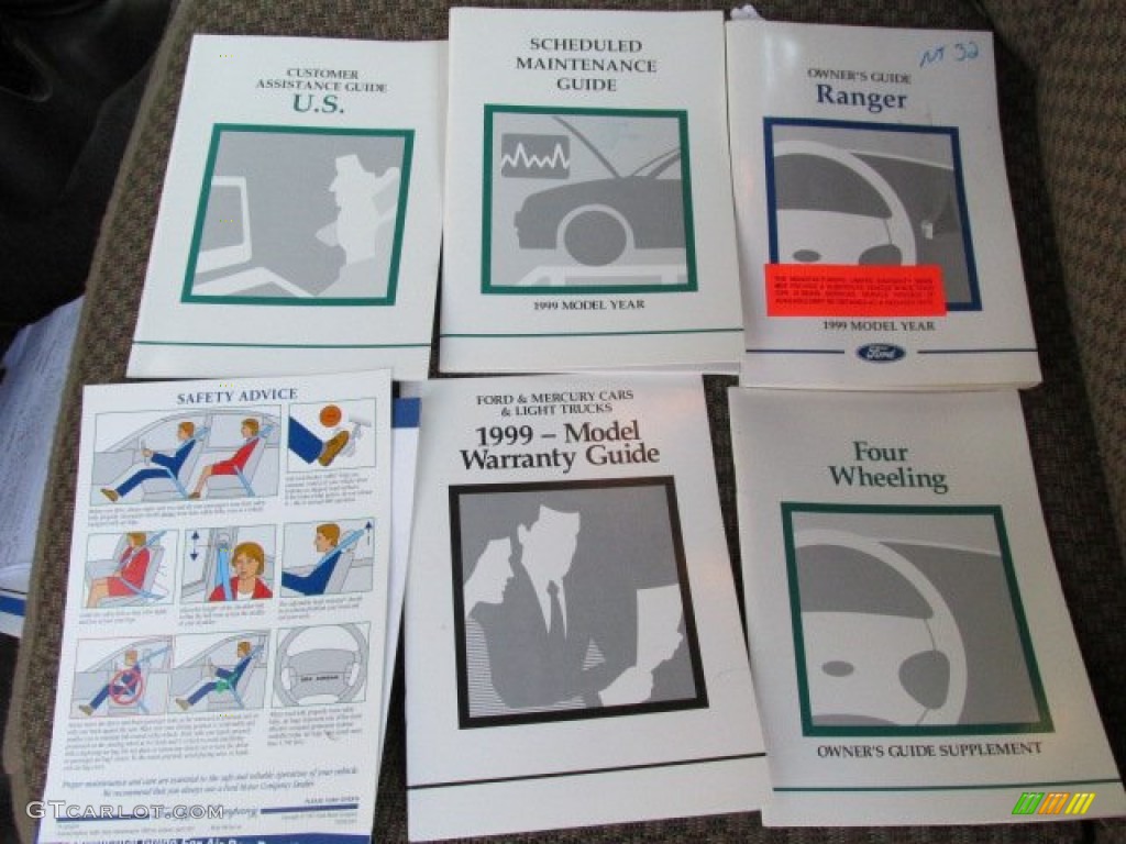 1999 Ford Ranger XL Regular Cab 4x4 Books/Manuals Photos