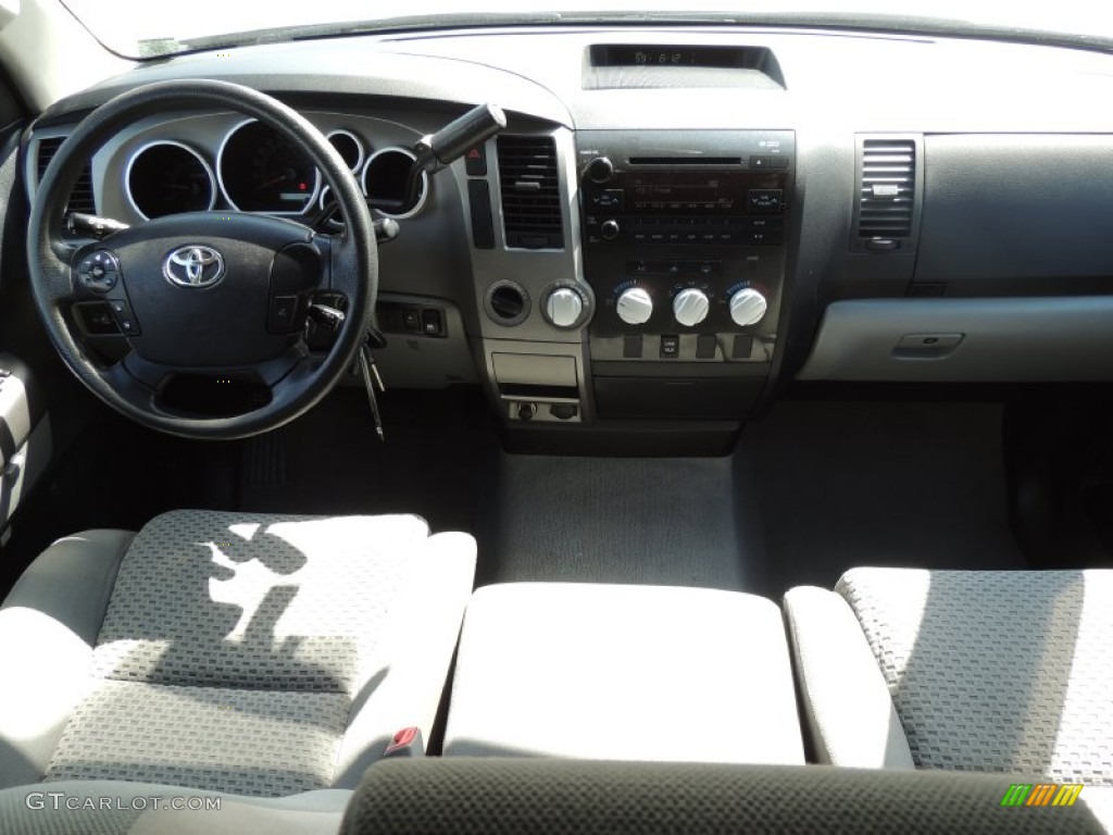 2010 Tundra CrewMax 4x4 - Slate Gray Metallic / Graphite Gray photo #11