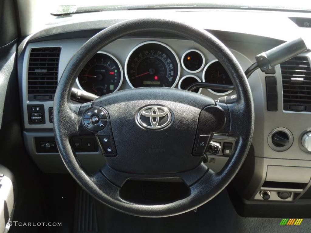 2010 Tundra CrewMax 4x4 - Slate Gray Metallic / Graphite Gray photo #12