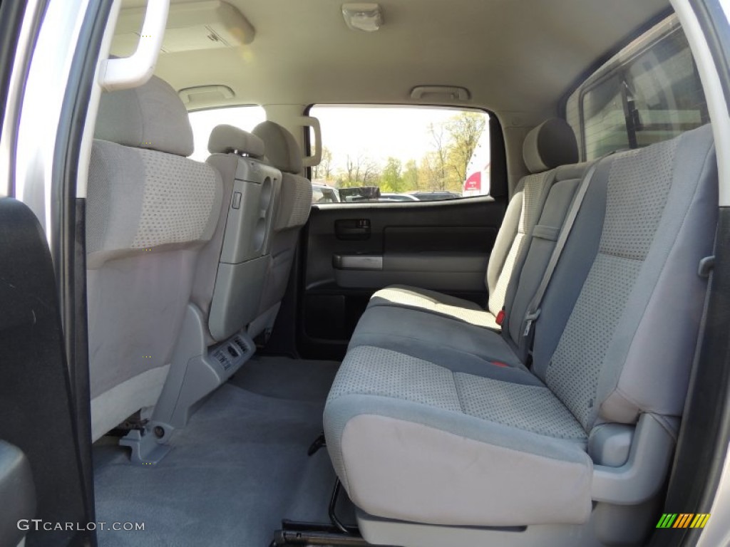 2010 Tundra CrewMax 4x4 - Slate Gray Metallic / Graphite Gray photo #15