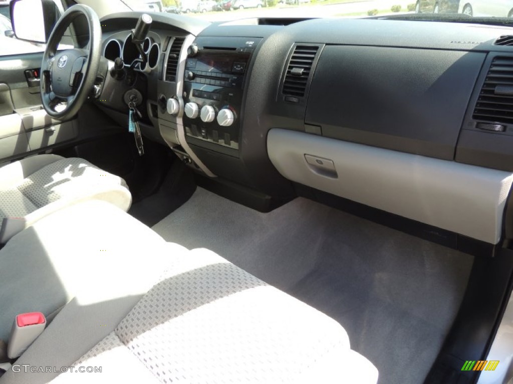 2010 Tundra CrewMax 4x4 - Slate Gray Metallic / Graphite Gray photo #19