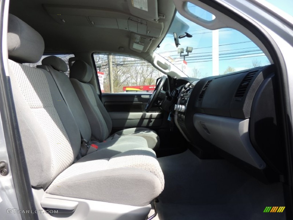 2010 Tundra CrewMax 4x4 - Slate Gray Metallic / Graphite Gray photo #20