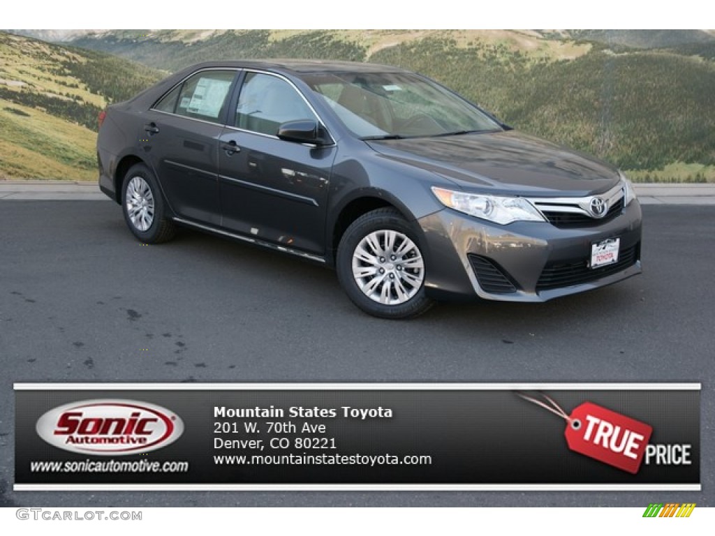 2013 Camry LE - Magnetic Gray Metallic / Ash photo #1
