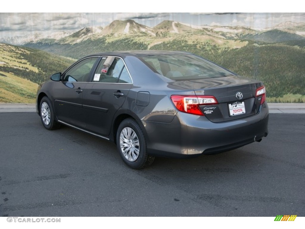 2013 Camry LE - Magnetic Gray Metallic / Ash photo #2