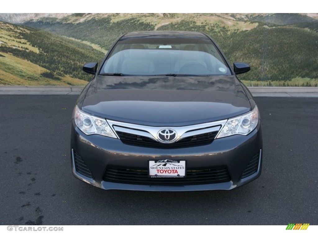 2013 Camry LE - Magnetic Gray Metallic / Ash photo #3