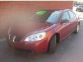 2005 Sport Red Metallic Pontiac G6 Sedan  photo #2