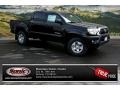 2013 Black Toyota Tacoma V6 SR5 Double Cab 4x4  photo #1