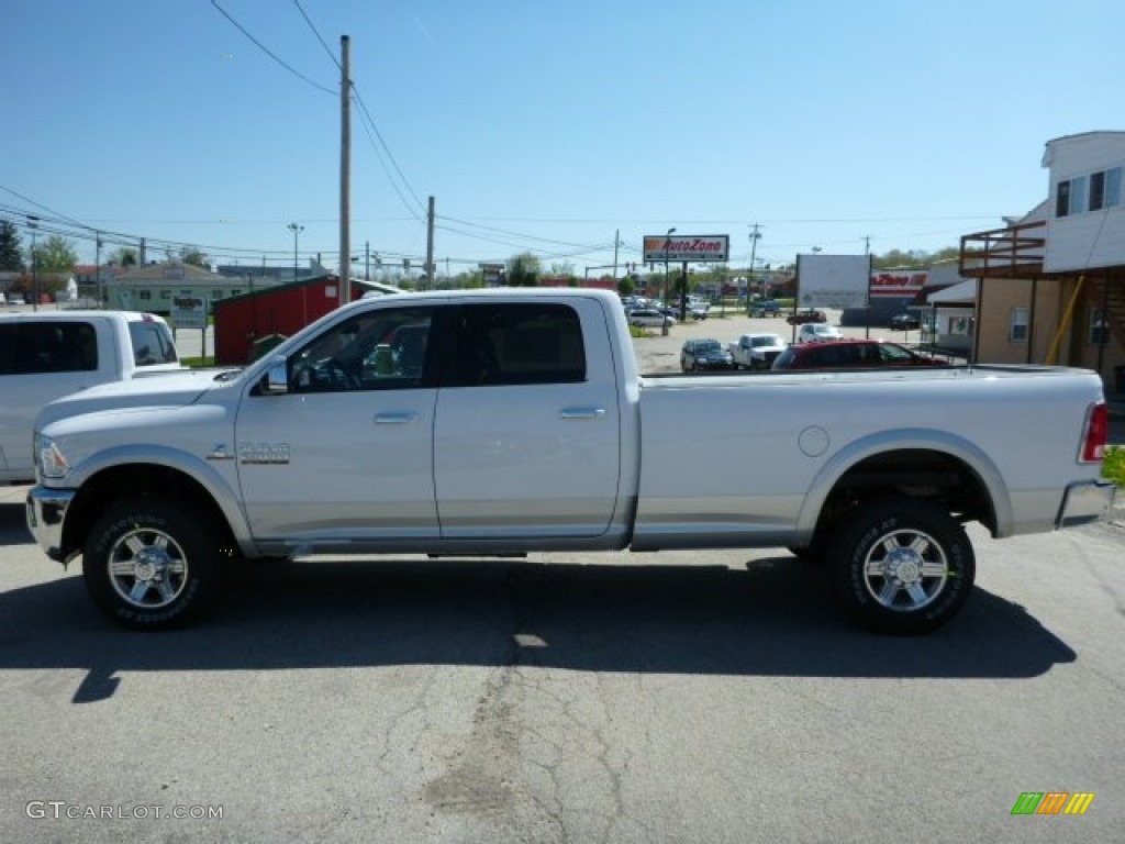 Bright White 2013 Ram 2500 Laramie Crew Cab 4x4 Exterior Photo #80512396