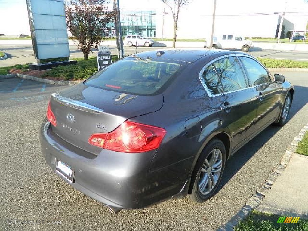 2011 G 37 x AWD Sedan - Blue Slate / Graphite photo #8