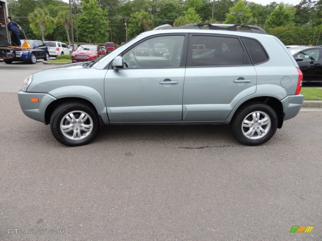 Alpine Frost 2008 Hyundai Tucson Limited Exterior Photo #80514416