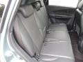 2008 Hyundai Tucson Black Interior Rear Seat Photo