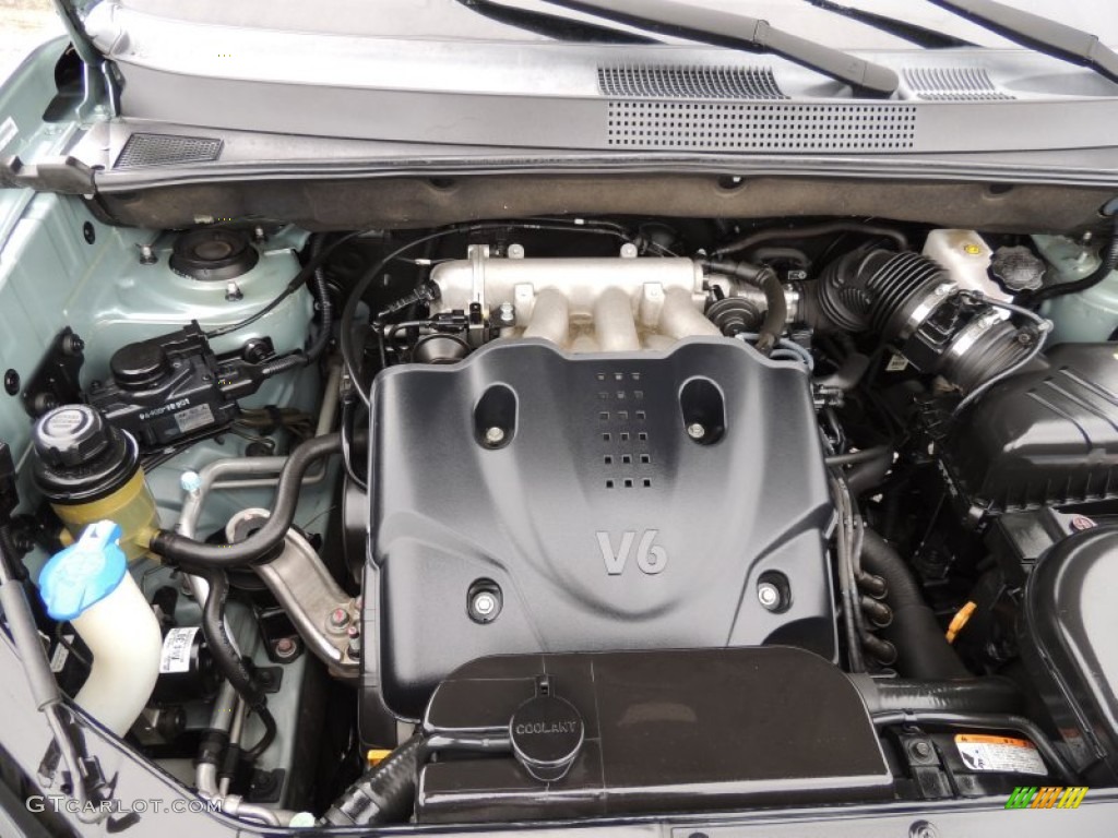 2008 Hyundai Tucson Limited Engine Photos