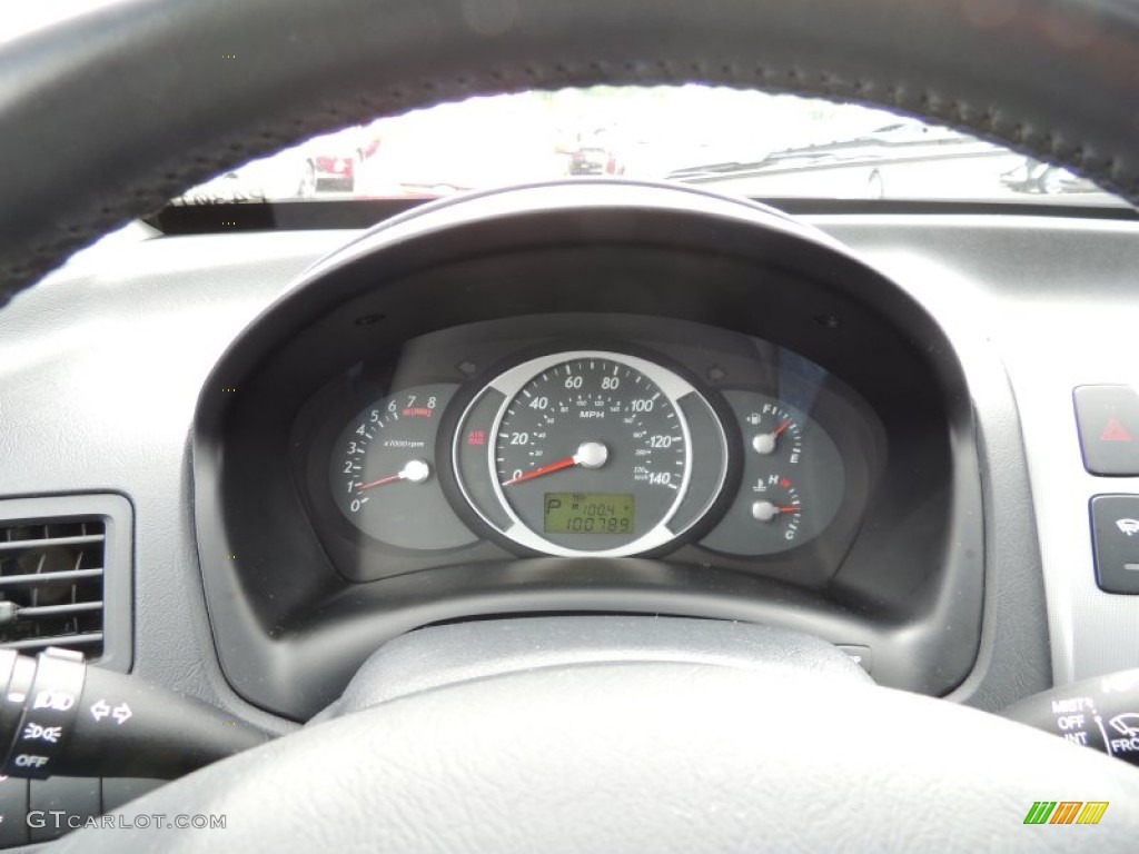 2008 Hyundai Tucson Limited Gauges Photo #80514947