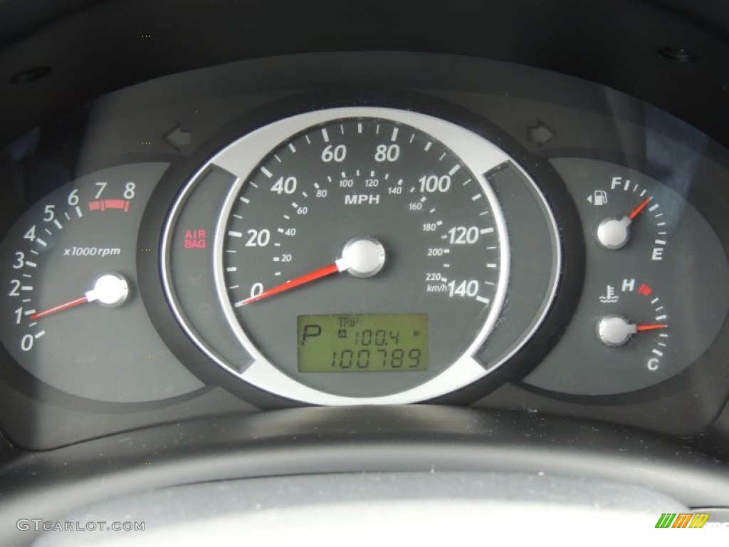 2008 Hyundai Tucson Limited Gauges Photos